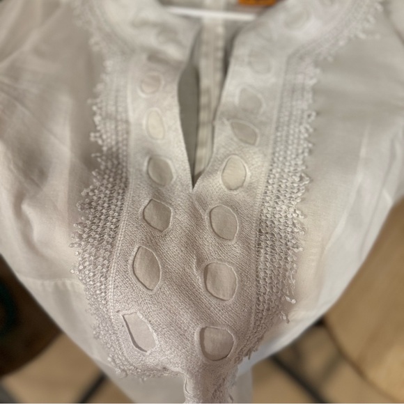 Tory Burch sz S white tunic - Picture 6 of 6